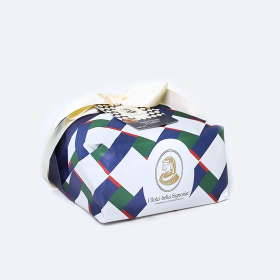 Panettone artigianale incartato a mano